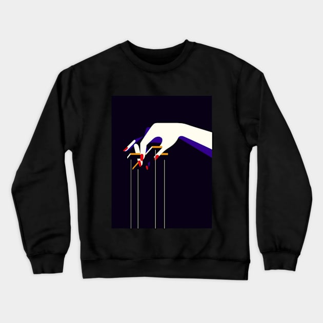 don't let them Crewneck Sweatshirt by Nutloo